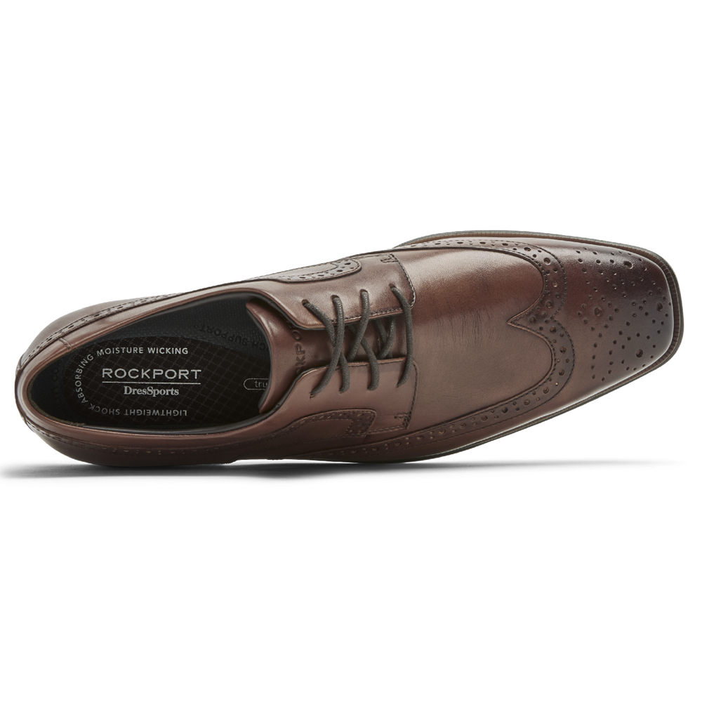 Rockport Finskor Herr Bruna - Dres Sports Business 2 Wingtip - TEHRD5174